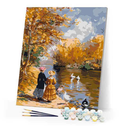 Renoir-Inspired Fall Outing