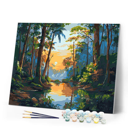 Tropical Forest Lake