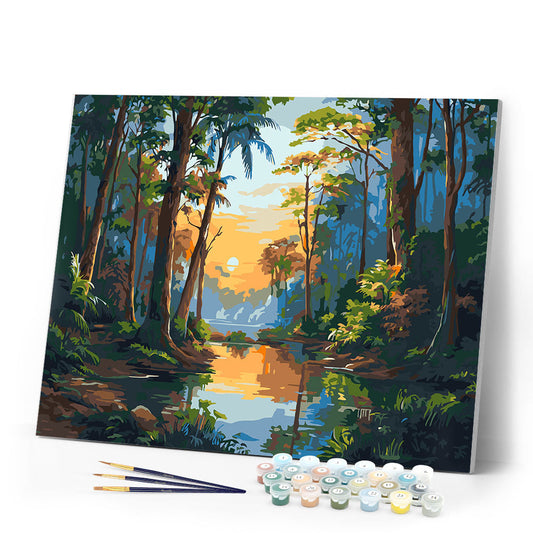 Tropical Forest Lake
