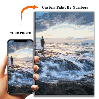 Individual landscape and travel views - paint-by-numbers kit