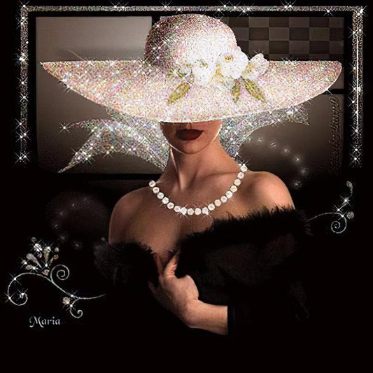 A Sexy Woman With Her Hat