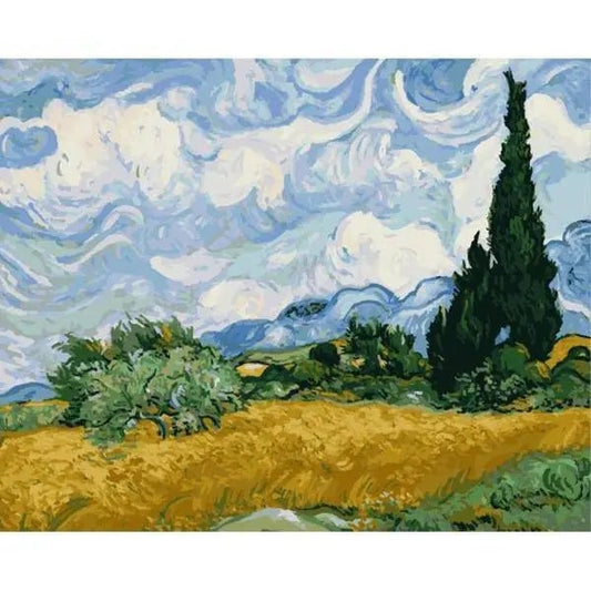 Abstract Country Painting