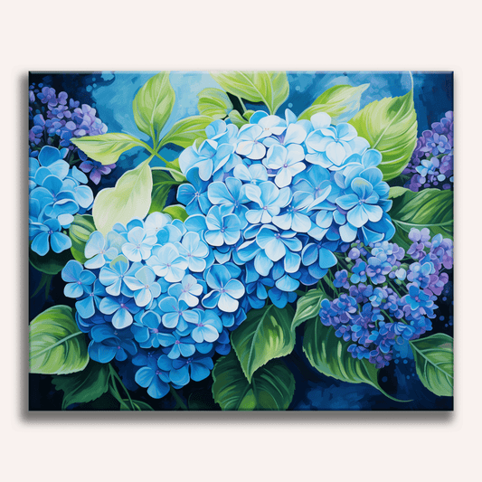 Blue Hydrangea