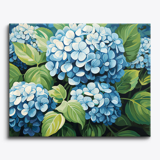 Clustered Hydrangeas