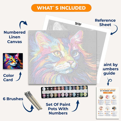 Colorful Cat