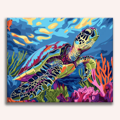 Coral Reef Turtle