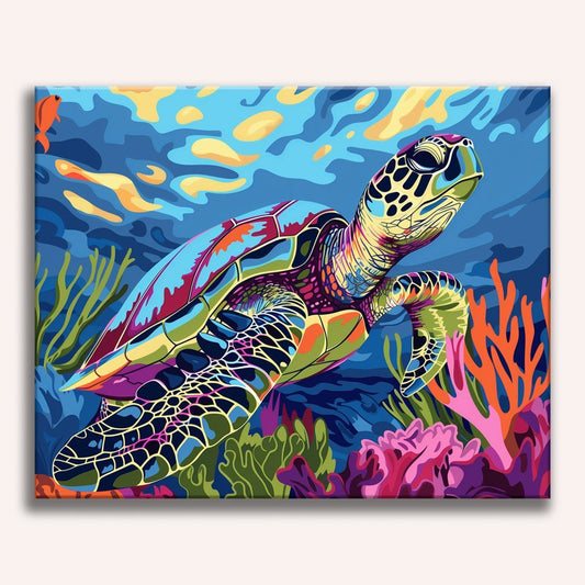 Coral Reef Turtle