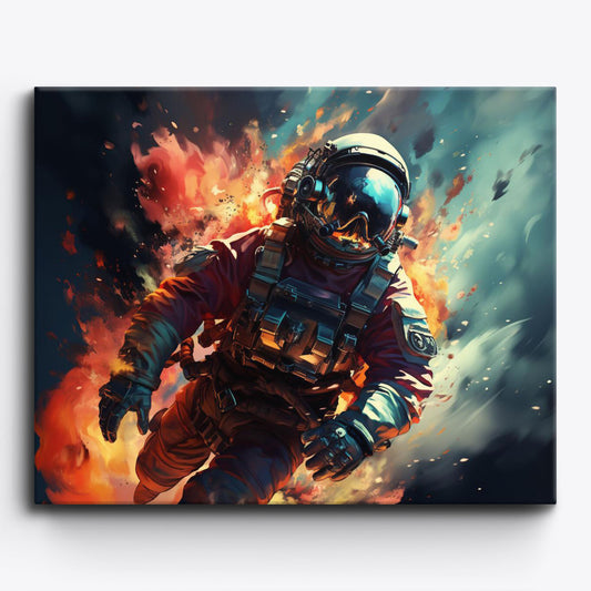 Flaming Astronaut
