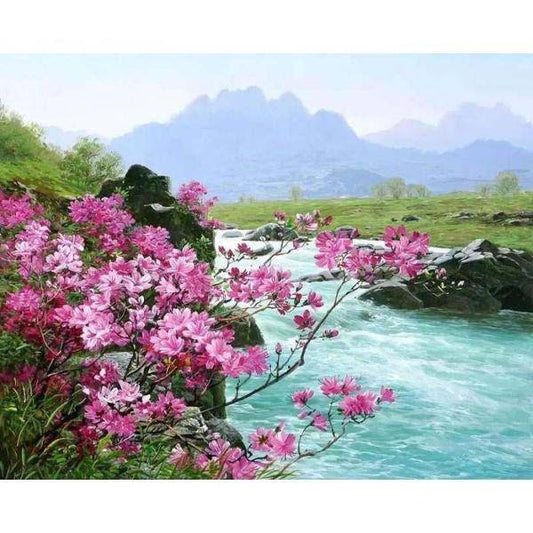 Flower River Landscape