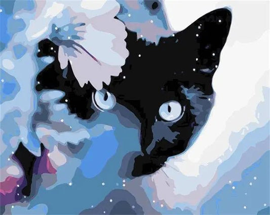 Glow Black Cat