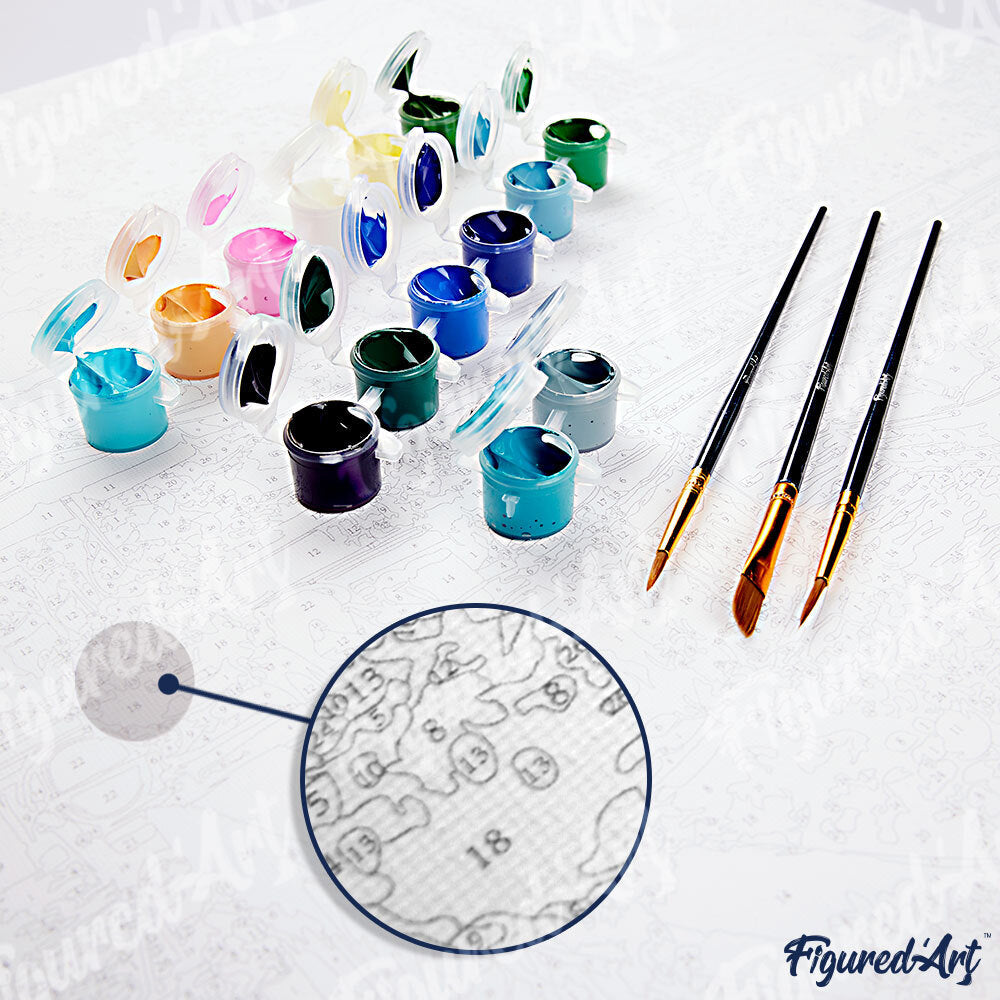 Beautiful Woman in Red Dress