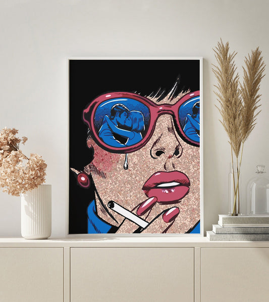 PAINT BY NUMBERS | POP ART COMIC