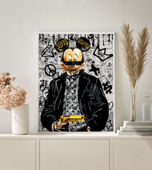 PAINT BY NUMBERS | POP ART PANTHER