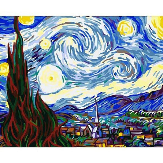 The Starry Night Of Vincent Van Gogh